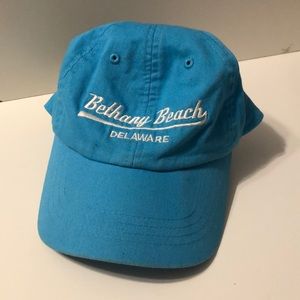 Blue Bethany beach baseball cap